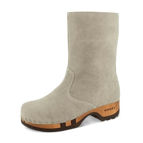 Woody Damskie różowe kozaki półdługie, Sabbia, 37 EU, Sabbia, 37 EU