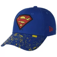 Czapki i chusty sportowe męskie - Czapka 9Forty Kids Paint Splat Superman by New Era, niebieski, Child (50-53 cm) - miniaturka - grafika 1