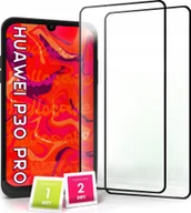 Szkła hartowane na telefon - Hello Case 2-pak Szkło Hartowane do Huawei P30 PRO Ochronne Pełne Na cały ekran 5D 9H - miniaturka - grafika 1