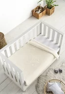 Koce i narzuty dla dzieci - Pielsa Baby, Koc dziecięcy/Otulacz, Premium, Motyle, Kremowy, 110x140 cm - miniaturka - grafika 1