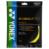 Tenis ziemny - Naciąg rakiety do badmintona Yonex  Exbolt 68 Yellow (10 m) - miniaturka - grafika 1