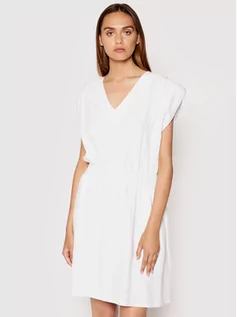 Sukienki - Rinascimento Sukienka letnia CFC0103488003 Biały Regular Fit - grafika 1