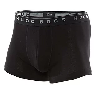 BOSS Męskie 3-pak bawełniane majtki 3 ????????????3? ? ?? ?? ?? ?? ?? ?? 3 ????????????paquete De 3 Calzoncillos De Algodè³n???? ?? ??? Bokserki figi, Midnight Black, M UK, Północny Czarny, M - Majtki damskie - miniaturka - grafika 1