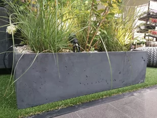 90x45x25 cm CT - Donica betonowa (biała) - Donice 90x45x25 cm CT - Donica betonowa (biała) - Donice - miniaturka - grafika 1