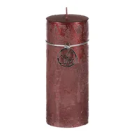 Ozdoby bożonarodzeniowe - Świeczka świąteczna, winny, 367 g - miniaturka - grafika 1