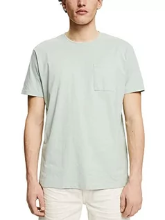 Koszulki męskie - ESPRIT T-shirt męski, 346/Light Khaki 2, L - grafika 1