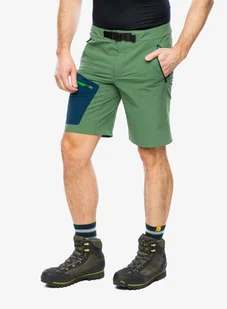 Spodenki turystyczne Vaude Badile Shorts - woodland/dark sea - Buty trekkingowe damskie - miniaturka - grafika 1