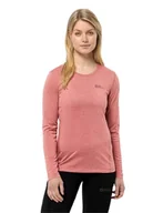 Koszulki i topy damskie - Jack Wolfskin Damska koszulka turystyczna Sky Thermal L/S W - miniaturka - grafika 1