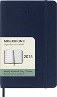 Kalendarze - MOLESKINE kalendarz 2026 GRANATOWY POCKET WEEKLY SOFT TYGODNIOWY (9x14) - miniaturka - grafika 1