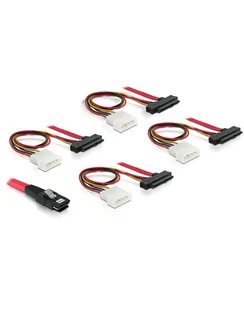 Impakt KABEL SAS 36PIN X4->SAS 29PIN 1M DELOCK - Kable komputerowe i do monitorów - miniaturka - grafika 3
