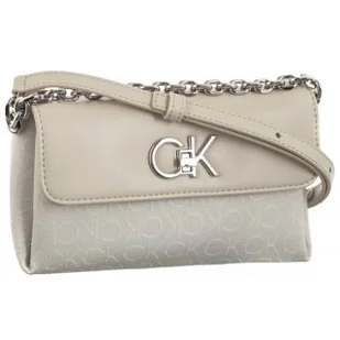 Torebka Kopertówka Re-Lock Mini Crossbody Bag_JCQ Dk Ecru Jacquard Mono K60K611989 PC4 (CK478-a) Calvin Klein - Torebki damskie - miniaturka - grafika 1