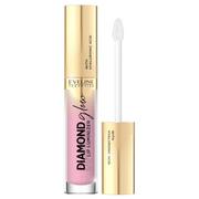 Błyszczyki do ust - Eveline COSMETICS Diamond Glow Lip Luminizer Błyszczyk z kwasem hialuronowym, nr 02, 4.5 ml - miniaturka - grafika 1