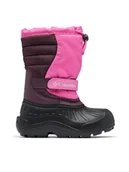 Buty dla dziewczynek - Columbia Śniegowce Youth Powderbug Snowlite 2078921 Różowy - miniaturka - grafika 1