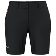 Spodenki damskie - SALEWA Puez Talvena DST szorty W, Black Out, 2XL - miniaturka - grafika 1