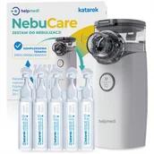 Inhalatory i akcesoria - Helpmedi NebuCare zestaw do nebulizacji - miniaturka - grafika 1