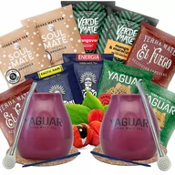 Yerba Mate - Zestaw Yerba Mate Matero DLA DWOJGA bombilla - miniaturka - grafika 1