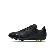 Moda i Uroda OUTLET - Nike Jr. Mercurial Vapor 15 Club FG/MG, Little/Big Kids Multi-Ground Soccer Cleats, Black/DK Smoke Grey-Summit White-Volt, 35 EU, Czarny Dk Smoke Grey Summit White Volt, 35 EU - miniaturka - grafika 1