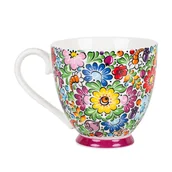 Filiżanki - Filiżanka Folk 350 Ml W Pudełku - Wzory Opolskie Folkstar - miniaturka - grafika 1