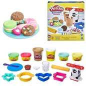 Masy plastyczne - Play-Doh Ciastolina Zestaw Mleczne Ciasteczka E5471 - miniaturka - grafika 1