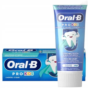 Oral B PRO Kids pasta do zębów dla dzieci 6m - 6y 50 ml - Pasty do zębów - miniaturka - grafika 1