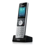 Akcesoria do telefonów stacjonarnych - Yealink W56H Słuchawka telefoniczna DECT Nazwa i identyfikacja dzwoniącego Czarny - miniaturka - grafika 1