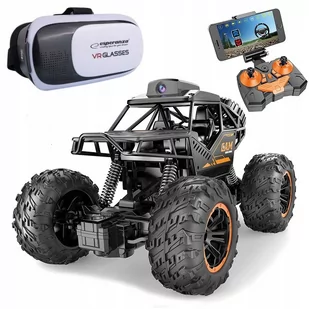 Samochód Rc Rock Crawler Auto Z Kamerą Na Żywo - Zabawki zdalnie sterowane - miniaturka - grafika 1