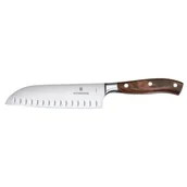 Noże kuchenne - Victorinox Nóż Santoku ryflowane ostrze 17 cm 7.7320.17G Grand Maître Rosewood Collection 7.7320.17G - miniaturka - grafika 1