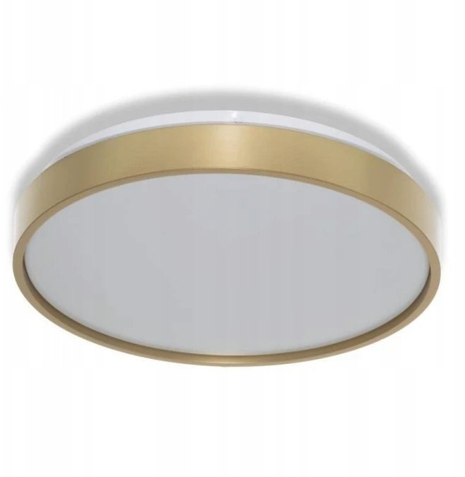 Lampa sufitowa VTAC Plafon LED Ceiling LUXO SEN 18W 1980lm 4000K 840 IP20 GD złota 4099854653186