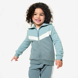 Bluza dziecięca Domyos Basic rozpinana - Odzież sportowa dziecięca - miniaturka - grafika 1