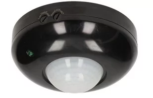 Czujnik ruchu PIR sufitowy 360° 1200W CR-3 (9m) czarny IP20 GTV - Czujniki ruchu i zmierzchu - miniaturka - grafika 1