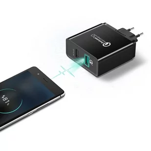 Ugreen ładowarka sieciowa Quick Charge 3.0 2x USB 30W 3A biały (30922) - Ładowarki do telefonów - miniaturka - grafika 7