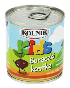 Rolnik Kids Buraczki kostka 212 ml - Pasztet i przetwory mięsne - miniaturka - grafika 1