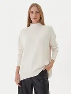 Swetry damskie - Kontatto Sweter 3M0822C Écru Relaxed Fit - miniaturka - grafika 1
