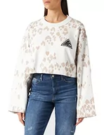 Bluzy damskie - Just Cavalli Damska bluza sportowa Felpa - miniaturka - grafika 1
