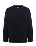 Bluzy dla dziewczynek - Bluza dziecięca robocza granatowa roz. 5/6 - miniaturka - grafika 1