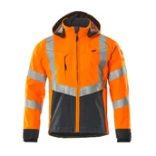 Odzież robocza - KURTKA SOFTSHELL MASCOT SAFE SUPREME BLACKPOOL 15502-246; POMARAŃCZ HI-VIS/CIEMNY GRANAT - miniaturka - grafika 1