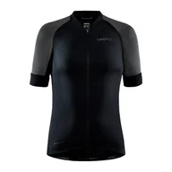 Koszulki rowerowe - Damska Koszulka CRAFT ADV ENDUR LUMEN JERSEY W 1910555-999000 – Czarny - miniaturka - grafika 1