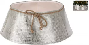 Lumarko Osłona Na Stojak Na Choinkę 40cm Srebrna - Stojaki choinkowe - miniaturka - grafika 1