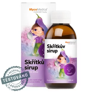 MycoMedica, Syrop Elfi Suplement diety, 200ml - Suplementy naturalne - miniaturka - grafika 1