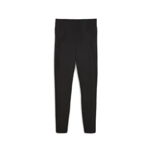Legginsy damskie Puma STUDIO CLOUDSPUN RIB HW FL czarne 52568001 - Legginsy - miniaturka - grafika 1