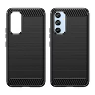 Etui i futerały do telefonów - Hurtel Carbon Case etui do Samsung Galaxy A54 5G elastyczny silikonowy karbonowy pokrowiec niebieskie - miniaturka - grafika 1