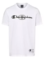 Koszulki męskie - Champion - T-shirt męski, biały - miniaturka - grafika 1