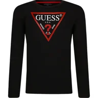 Koszulki dla chłopców - Guess Longsleeve | Regular Fit - miniaturka - grafika 1