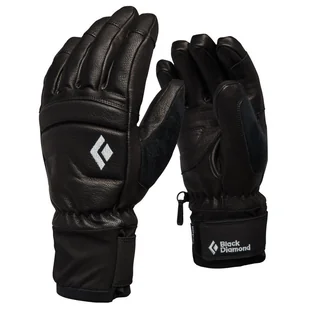 Damskie rękawice narciarskie Black Diamond W Spark Gloves Rozmiar rękawiczek: L / Kolor: czarny/biały - Rękawice narciarskie - miniaturka - grafika 1