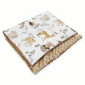 Koce i narzuty dla dzieci - KOCYK PRZEDSZKOLAKA DO PRZEDSZKOLA MINKY 100x135 Kerstin - miniaturka - grafika 1