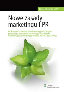 Nowe zasady marketingu i PR - Marketing - miniaturka - grafika 1