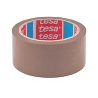 Folie i taśmy malarskie - Tesa Taśma pakowa uniwersalna brązowa 66 m x 50 mm - miniaturka - grafika 1