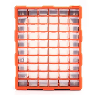 ORGANIZER WARSZTATOWY 60 SZUFLADEK KUWETY K-504 - Pozostałe wyposażenie warsztatu - miniaturka - grafika 1