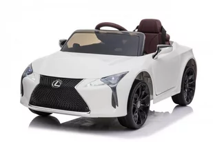 Pojazd Lexus LC500 Biały - Pojazdy elektryczne dla dzieci - miniaturka - grafika 2