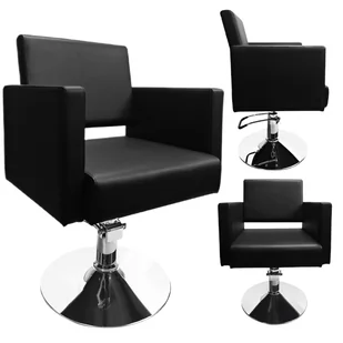Fotel fryzjerski hydrauliczny obrotowy do salonu fryzjerskiego krzesło fryzjerskie - Fotele fryzjerskie - miniaturka - grafika 1